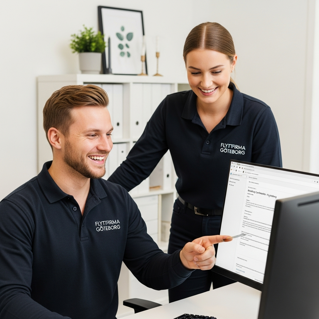 Personal tar fram offert och går igenom kundens behov.