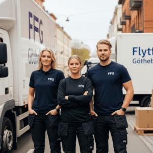 FFG:s personal tar emot kund och visar att de alltid är tillgängliga i Göteborg.